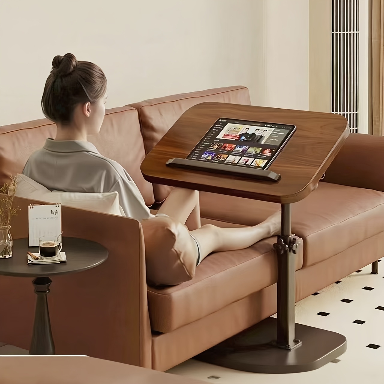 مكتب دوار للحاسوب المحمول مصنو - مراجعة Office Furniture وسعره