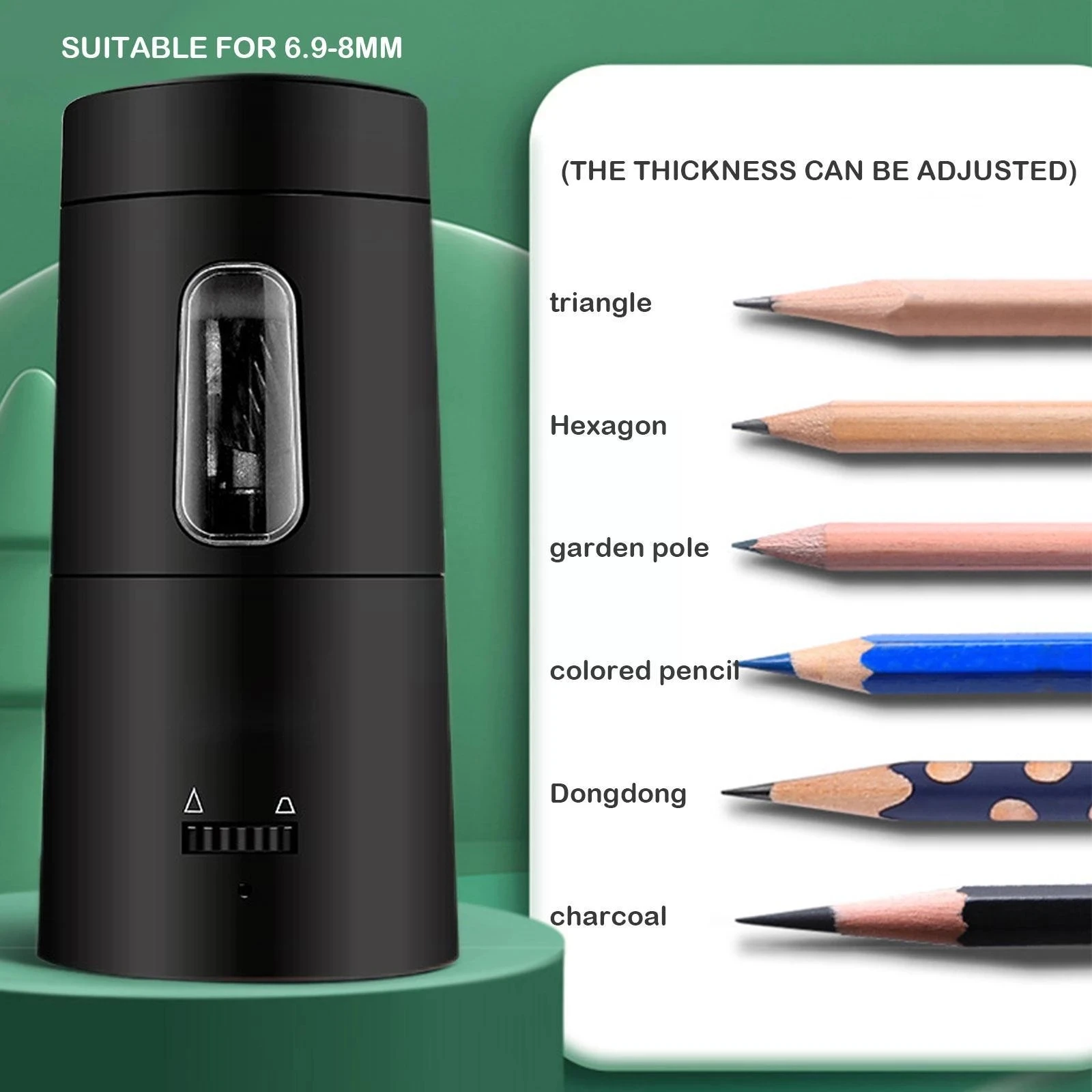 مبراة أقلام كهربائية أوتوماتيك - مراجعة Electric Pencil Sharpener Usb وسعره