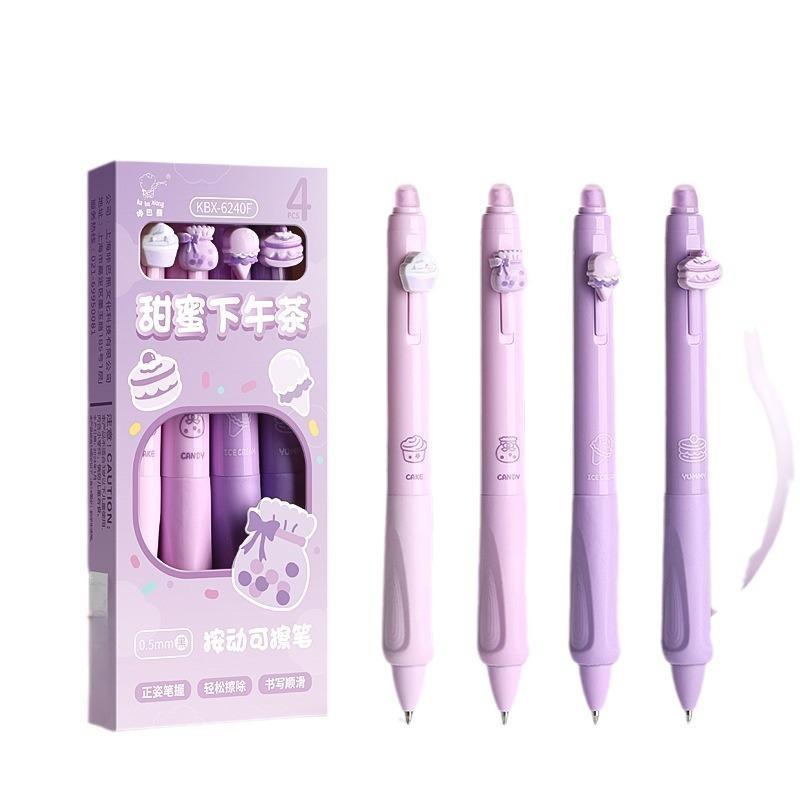 مجموعة أقلام جل قابلة للمسح، ت - مراجعة Retractable Eraser Pen Click وسعره